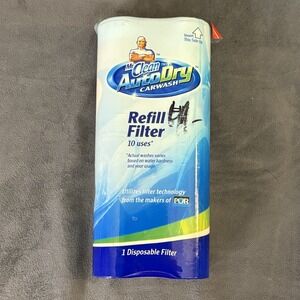 Mr. Clean Auto Dry Carwash Refill Filter 10 Uses Disposable New Discontinued